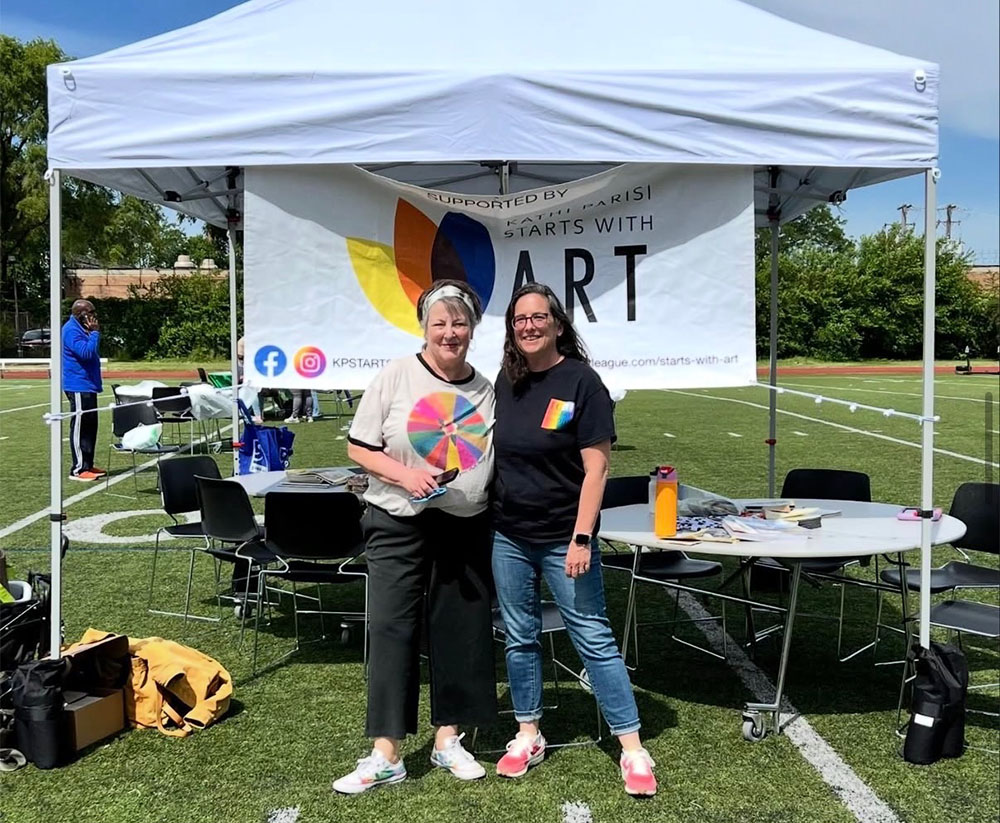 Image of Starts with Art Tent